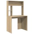 vidaXL Stôl Sonoma dub 91 x 50 x 149 cm Kompozitné drevo