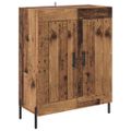 vidaXL Servírovacia skriňa Staré drevo 69,5 x 34 x 90 cm