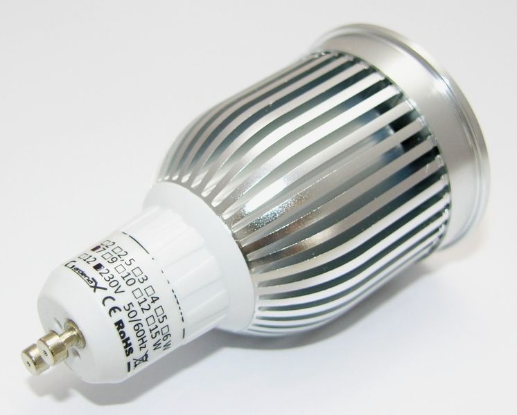 Žiarovka G21 LED GU10-COB, 230V, 5W, 350lm, teplá biela