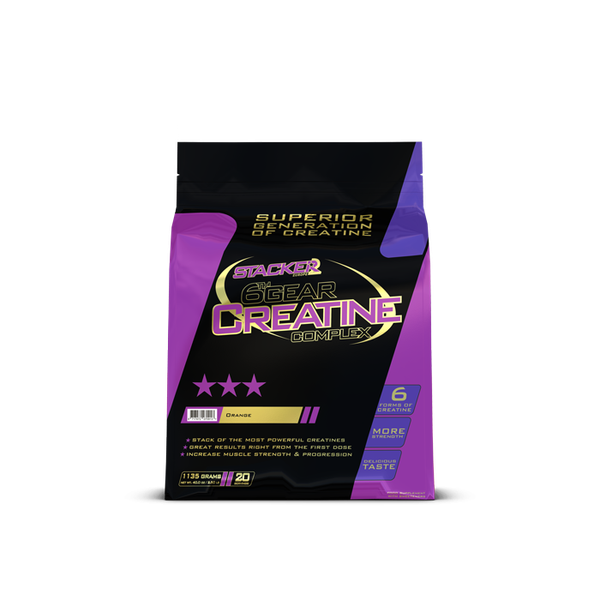 6th Gear Creatine Complex - Stacker2, citrón