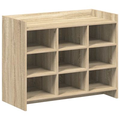 vidaXL Skriňa na topánky Dub sonoma 85 x 39,5 x 70 cm Kompozitné drevo