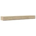 vidaXL Zásuvky pod posteľ Sonoma dub 200 x 36,5 x 16,5 cm