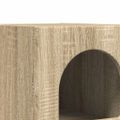 vidaXL Nočný stolík ELST 2 ks Sonoma dub 29,5 x 33,5 x 50 cm