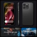 Púzdro Spigen Liquid Air pre iPhone 15 Pro Max 6,7" matná čierna