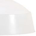vidaXL Industriálna závesná lampa 58 cm, biela E27