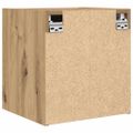 vidaXL Nástenné nočné stolíky 2 ks dub artisan 38x34x40 cm