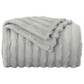 vidaXL Deky Sivá 150 x 130 cm 0.45 kg Flís