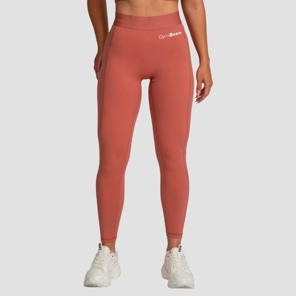 Dámske legíny Limitless Cinnamon - GymBeam, veľkosť M, veľkosť oblečenia M