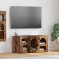 vidaXL TV skrinka ELST 80 x 35 x 40 cm Staré drevo Kompozitné drevo