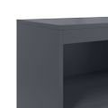 vidaXL Vysoká skrinka antracitová 68,5x38,5x123,5 cm oceľ