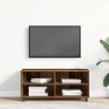 vidaXL TV skrinka 90 x 35 x 40.5 cm Hnedá Kompozitné drevo