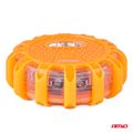 Núdzové svietidlá LED 12SMD+3SMD 10 kusov, červená AMiO-04672