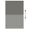 vidaXL roleta Blackout sivá 165x230 cm Šírka látky 161,6cm Polyester