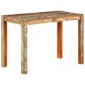 vidaXL Jedálenský stôl 110x55x76 cm masívne recyklované drevo