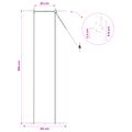 vidaXL Roleta Prírodná 40 x 160 cm Bambus