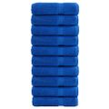 vidaXL Prémiové uteráky na ruky SOLUND 10 ks modré 50x100 cm 600 g/m2