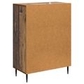vidaXL Servírovacia skriňa so zásuvkou Staré drevo 66 x 34,5 x 89,5 cm