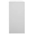vidaXL Uzamykacie skrinky 2 ks bledosivé 90x45x92,5 cm oceľová