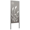 vidaXL Záhradná clona na súkromie Rezací Hrdzavý 50 x 140 cm