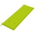 vidaXL 3-miestna záhradná lavica s vankúšom 150 cm eukalyptový masív