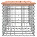 vidaXL Záhradná lavica gabiónový dizajn 103x44x42 cm masívny douglas