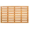 vidaXL Kúpeľňová predložka Hnedá 80 x 48 x 2,5 cm Pevné akáciové drevo