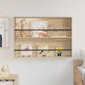 vidaXL Regál na časopisy Sonoma dub 100 x 12 x 70 cm Kompozitné drevo