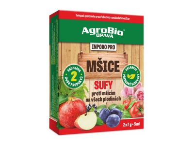 Prípravok proti voškám AGROBIO Inporo Pro Sufy 2x7g+5ml