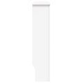 vidaXL Kryt na radiátor biely 78 cm MDF