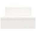 vidaXL Stojan na monitor biely (52-101)x22x14 cm masívna borovica