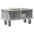 vidaXL TV stolík 68,5 x 35 x 35 cm Sivý Sonoma Kompozitné drevo