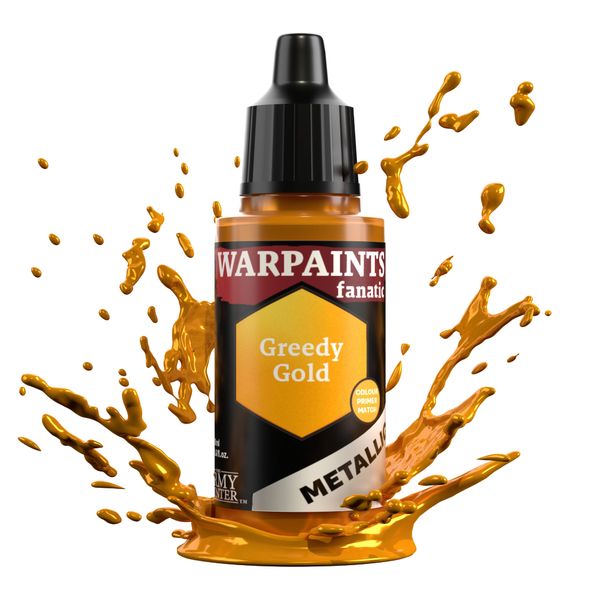 Army Painter: Fanatic Metallic - Greedy Gold