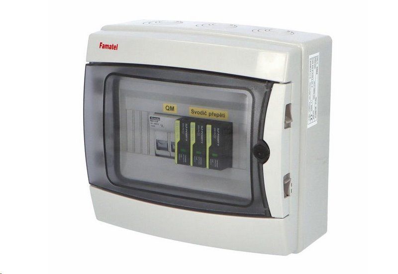 Rozvaděč SolarBOX FAMATEL fr004 T2 (1000V DC) pro 1 string IP65 certifikovaný