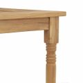 vidaXL Batavia stôl 200x100x75 cm tíkové masívne drevo