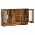 vidaXL Komoda staré drevo 120x30,5x70 cm kompozitné drevo