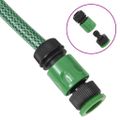 vidaXL Záhradná hadica so sadou armatúr, zelená 0,75" 100 m, PVC
