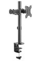 Neomounts FPMA-D550BLACK/Držák displeje/na stůl/10-32"/svorka/VESA 100X100/nosn. 8kg/1 displej/černý Držák, VESA, stolní, pro 1 plochý monitor, úhloprícka 10"-32", náklon, otácení, rotace, nosnost 8kg, cerný