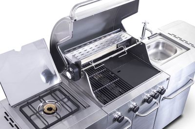 Plynový gril G21 Arizona, BBQ kuchyňa Premium Line 6 horákov + zadarmo redukčný ventil