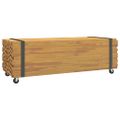 vidaXL konferenčný stolík 110x45x35 cm Teakové masívne drevo