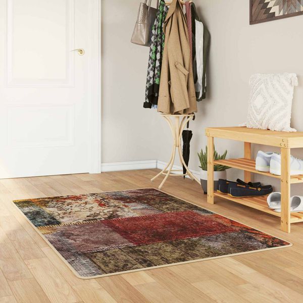 vidaXL Behúň MARSA Viacfarebný 80 x 100 cm Polyester a PVC