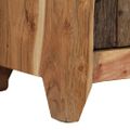 vidaXL Komoda 55x33x75 cm masívne recyklované a akáciové drevo