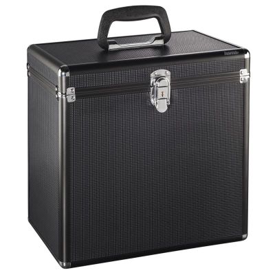 HAMA Hard case, kufrík na 50ks platní, čierny