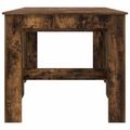 vidaXL Jedálenský stôl 180 x 85 x 75 cm Kompozitné drevo Dymový dub
