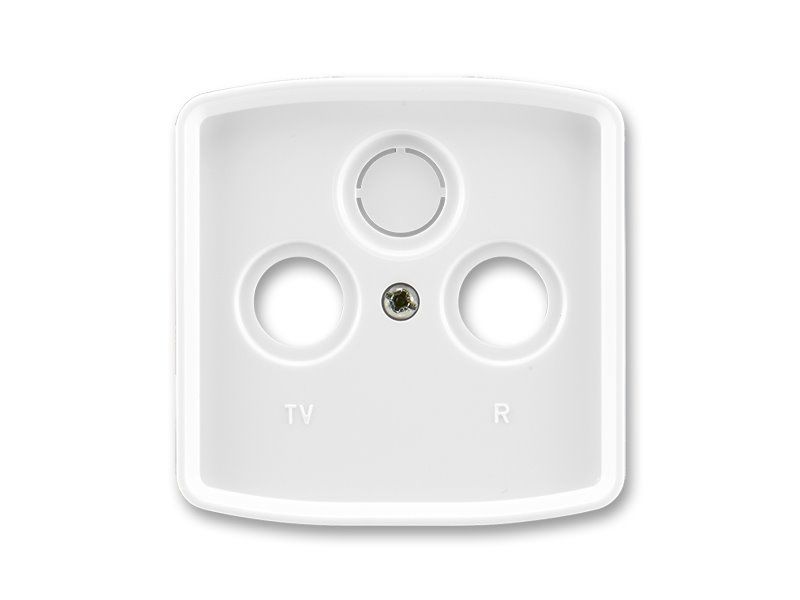Víčko Tango ABB 5011A-A00300 B biela k SAT TV zásuvke