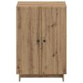 vidaXL Skriňa na topánky EDE 59,5 x 39,5 x 90 cm Kompozitné drevo