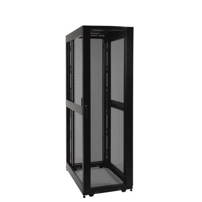 Skriňa SmartRack 42U, Š = 600mm, Hl = 1100mm, serverová skriňa, rozšíriteľná, bez bočných panelov