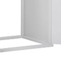 vidaXL Skrinka na práčku biela 68,5x64,5x88 cm PVC