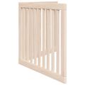 vidaXL Skladacia brána pre psa, 2 panely, 160 cm, topoľové drevo