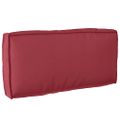 vidaXL Podložka Oxfordská látka Víno červené 80 x 40 x 12 cm