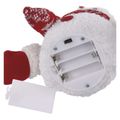 LED vianočný snehuliak svietiaci, 25 cm, 3x AAA, vnútorná, teplá biela